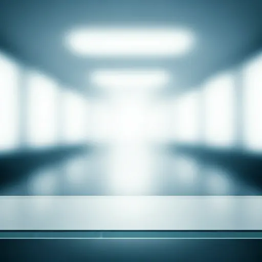 Clean modern commercial interior